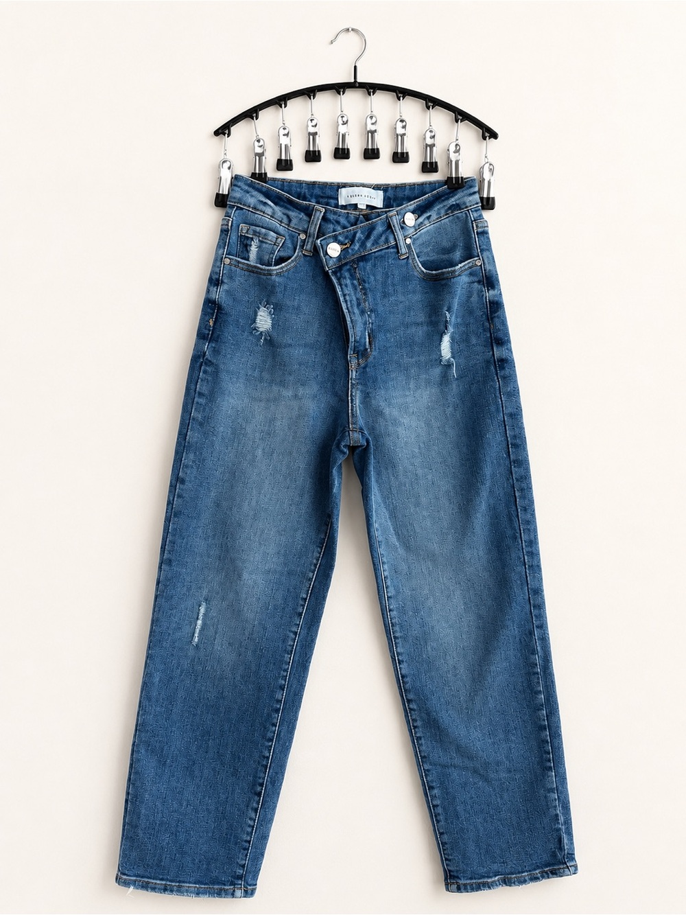 Women's Skinny Jeans - Blue Stretch Denim